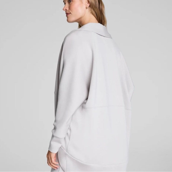 Spanx AirEssentials Cozy White Women's open front cardigan size XL - Picture 2 of 9